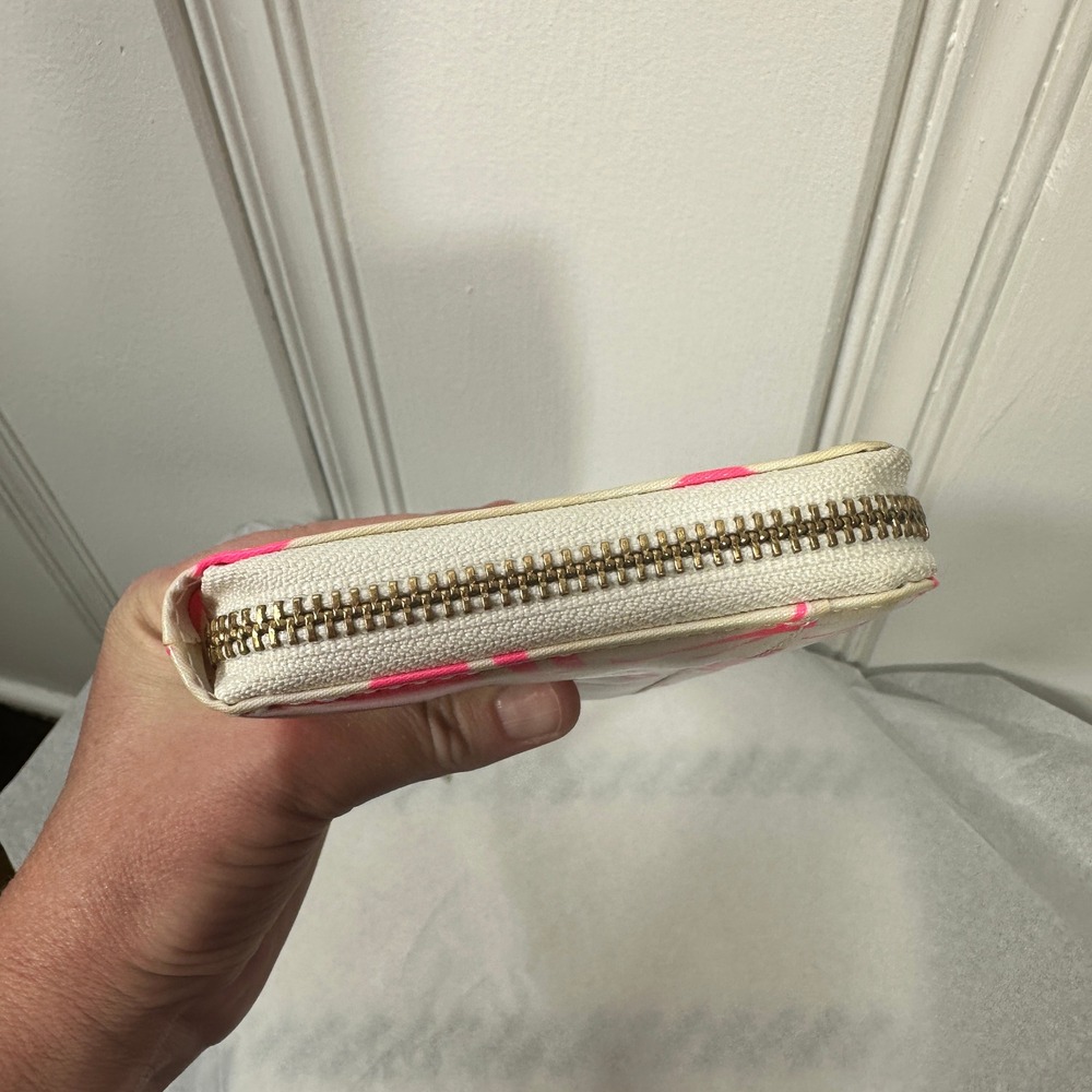 Kate Spade Wallet Womens OS Pink Flamingo Cream Good Zip Around WLRU1182 - Picture 6 of 10